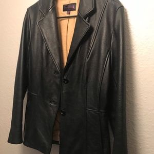 Vinatage 90s Wilson leather woman’s jacket